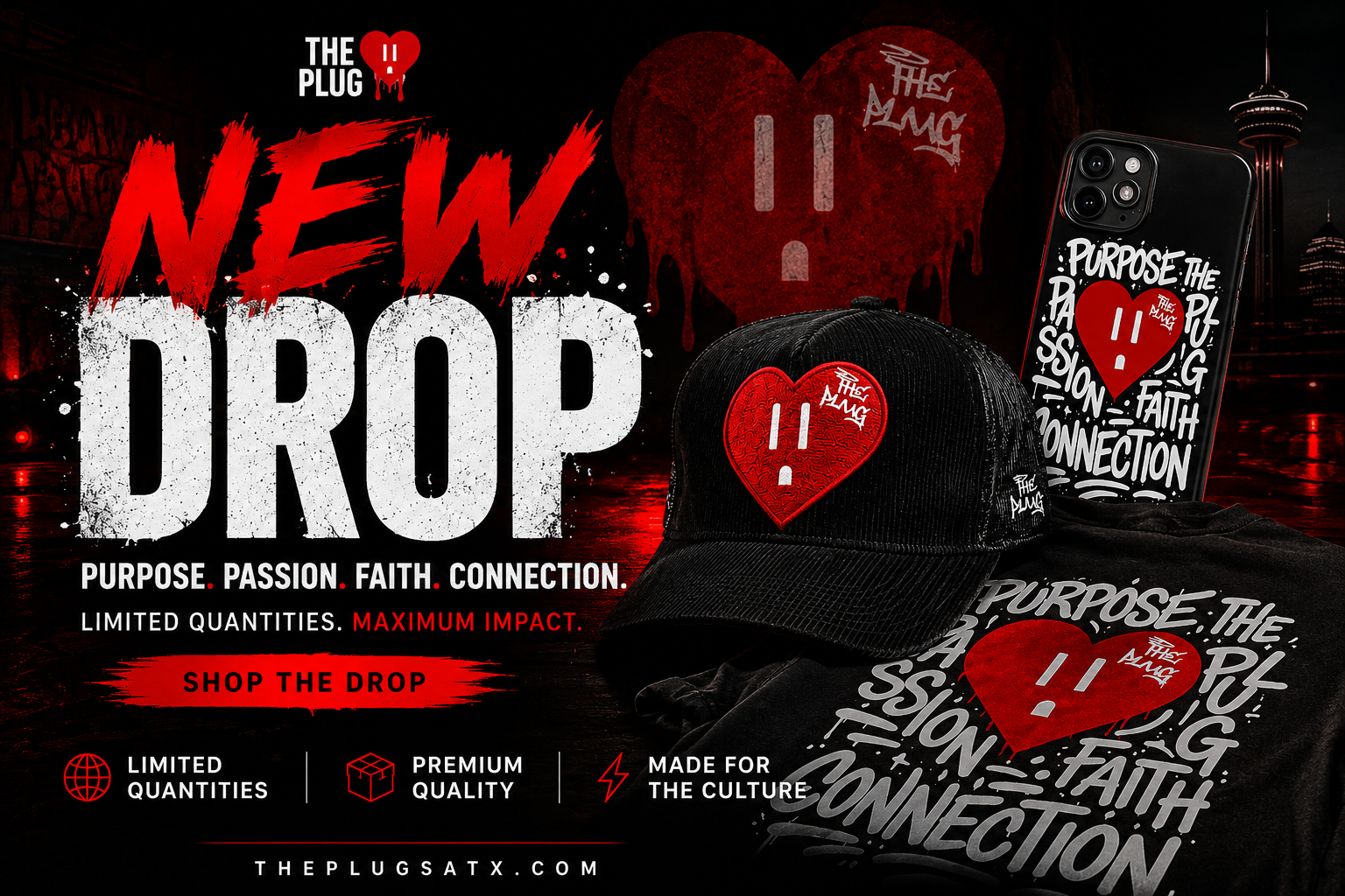 Purpose. Passion. Faith. Connection. Collection