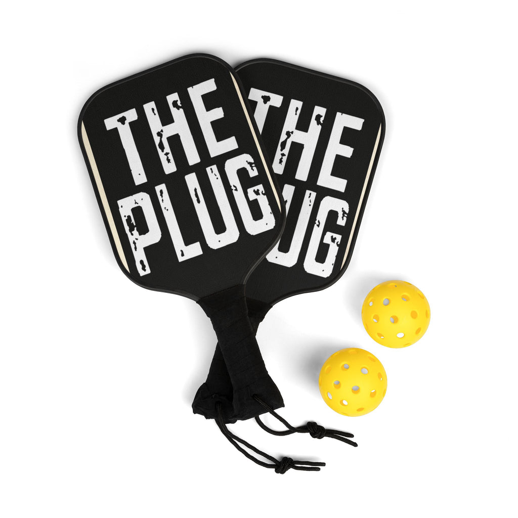 Pickleball Paddle Set — The Plug Design (2 Pack)