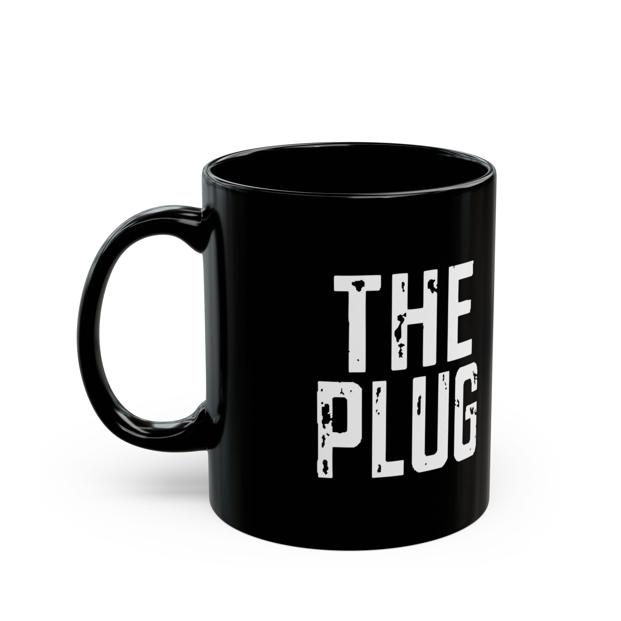 The Plug Goat Mug — Black 11oz/15oz Coffee Cup