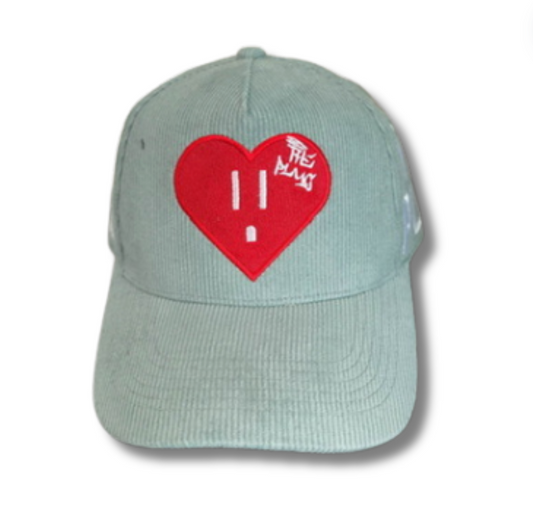 The Heart Outlet - Light Blue Corduroy