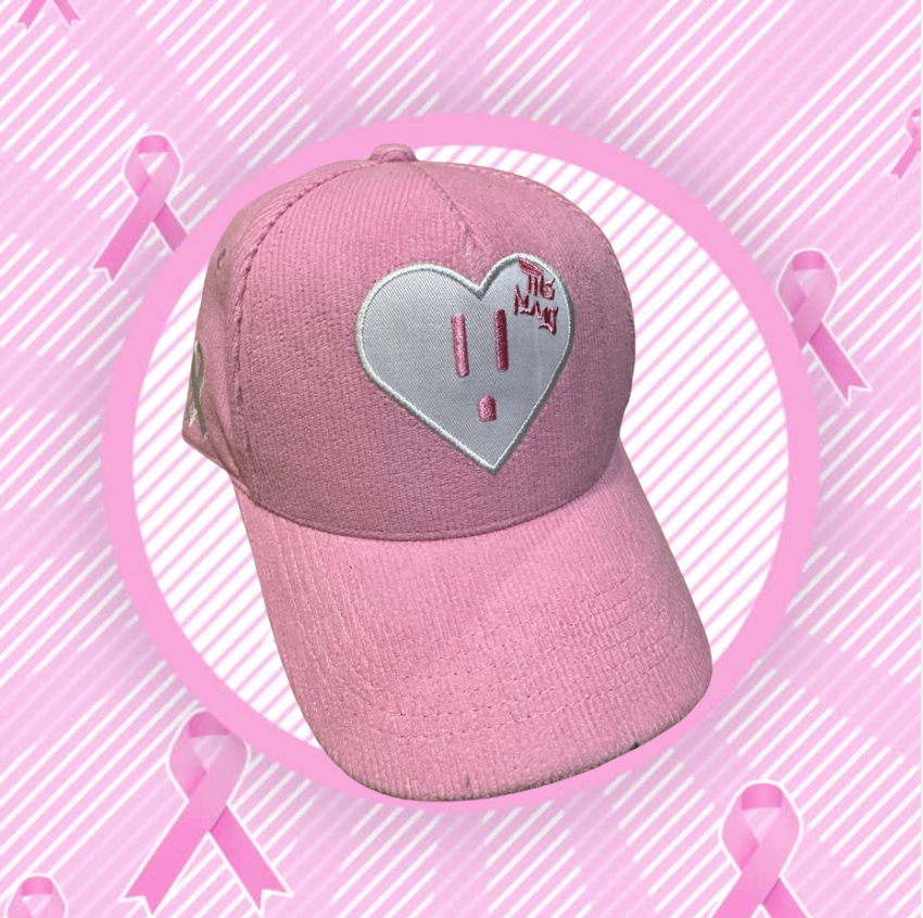 The Heart Outlet - Pink Corduroy (Breast Cancer Awareness)