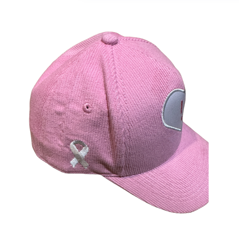 The Heart Outlet - Pink Corduroy (Breast Cancer Awareness)